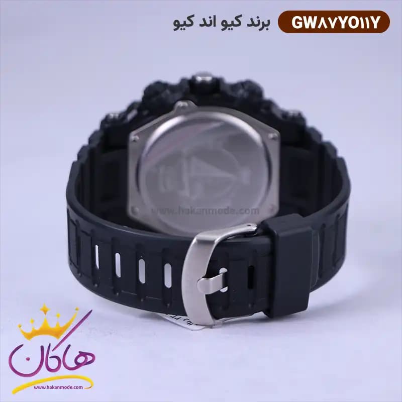 ساعت کیو اند کیو مردانه دو زمانه دیجیتالی مشکی GW87J011Y — تصویر ۲