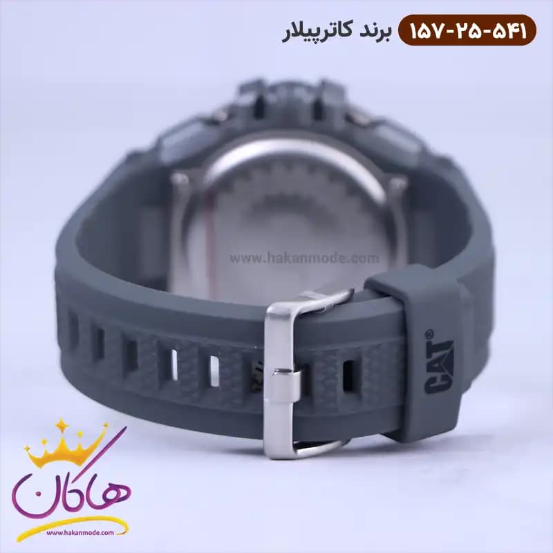ساعت کاترپیلار مردانه رابر طوسی دیجیتالی OD.157.25.541 — تصویر ۳