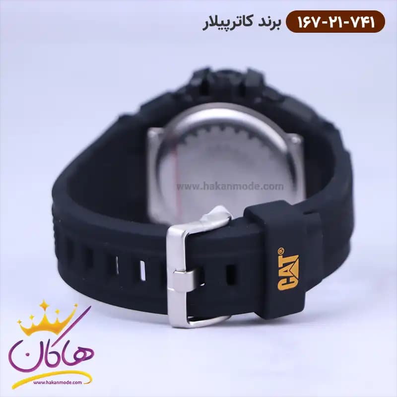 ساعت کاترپیلار مردانه رابر صفحه زرد دیجیتالی OD.167.21.741 — تصویر ۳