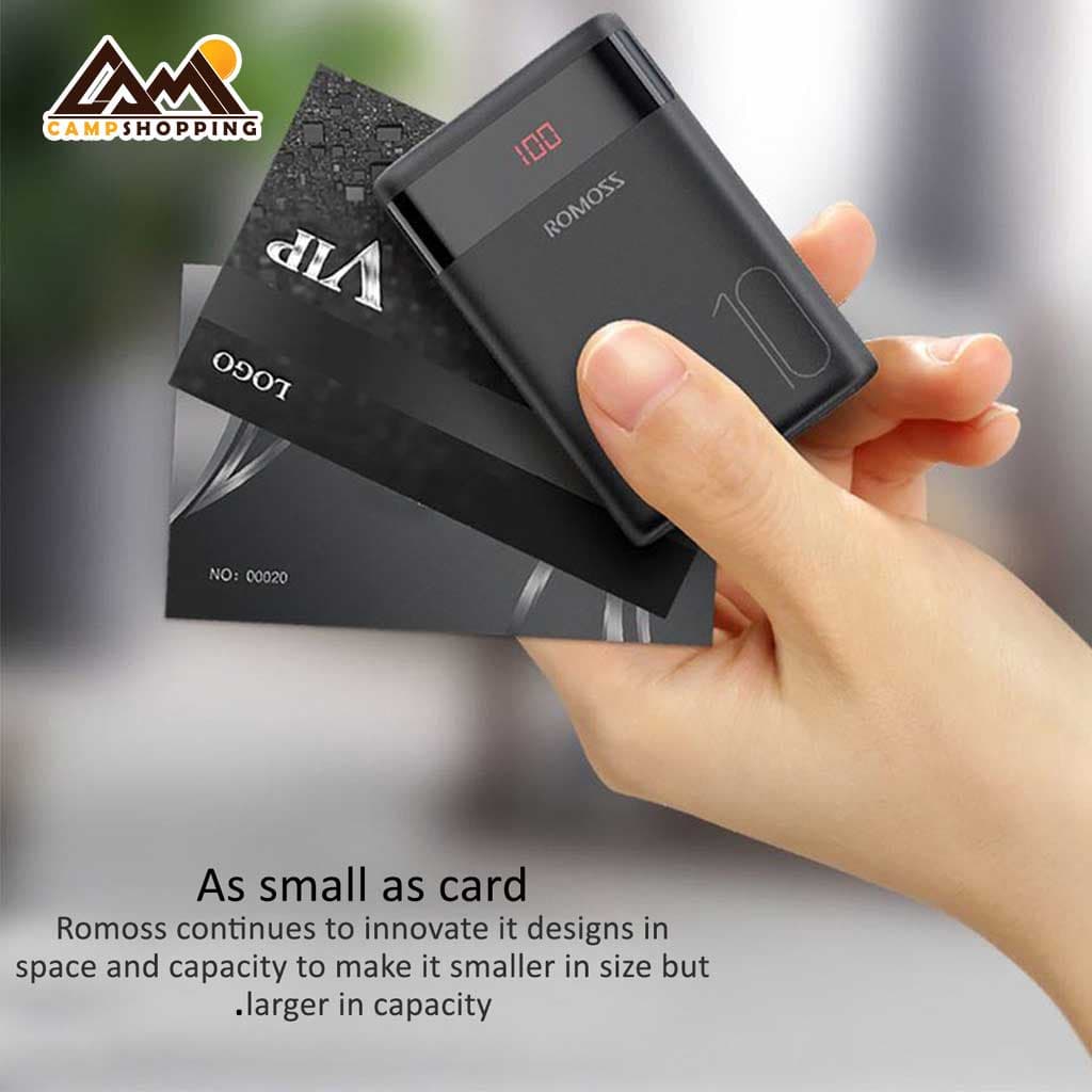 پاور بانک روموس مدل Ares 10 – ظرفیت 10000 میلی آمپر ساعت — تصویر ۵