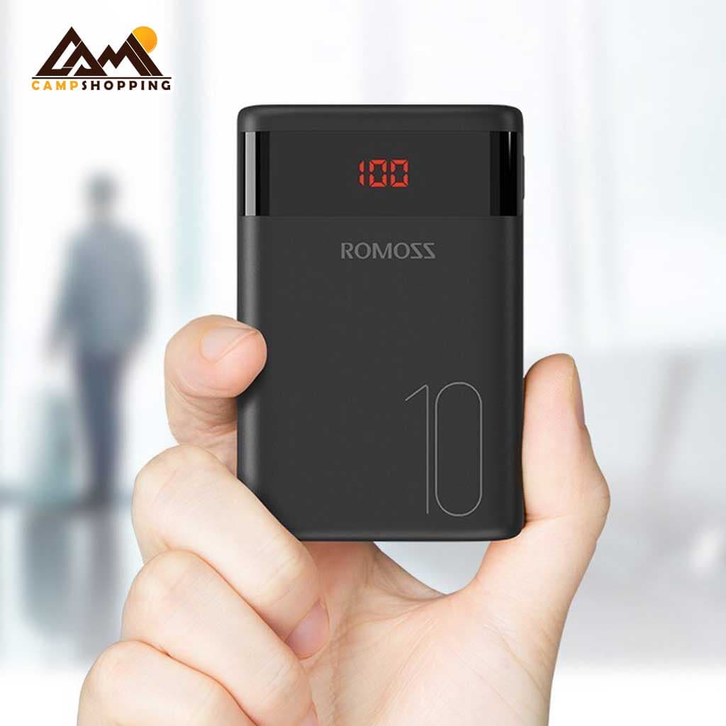 پاور بانک روموس مدل Ares 10 – ظرفیت 10000 میلی آمپر ساعت — تصویر ۲