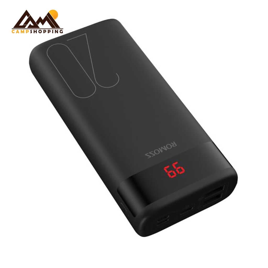 پاور بانک روموس مدل Ares 20 – ظرفیت 20000 میلی آمپر ساعت — تصویر ۲
