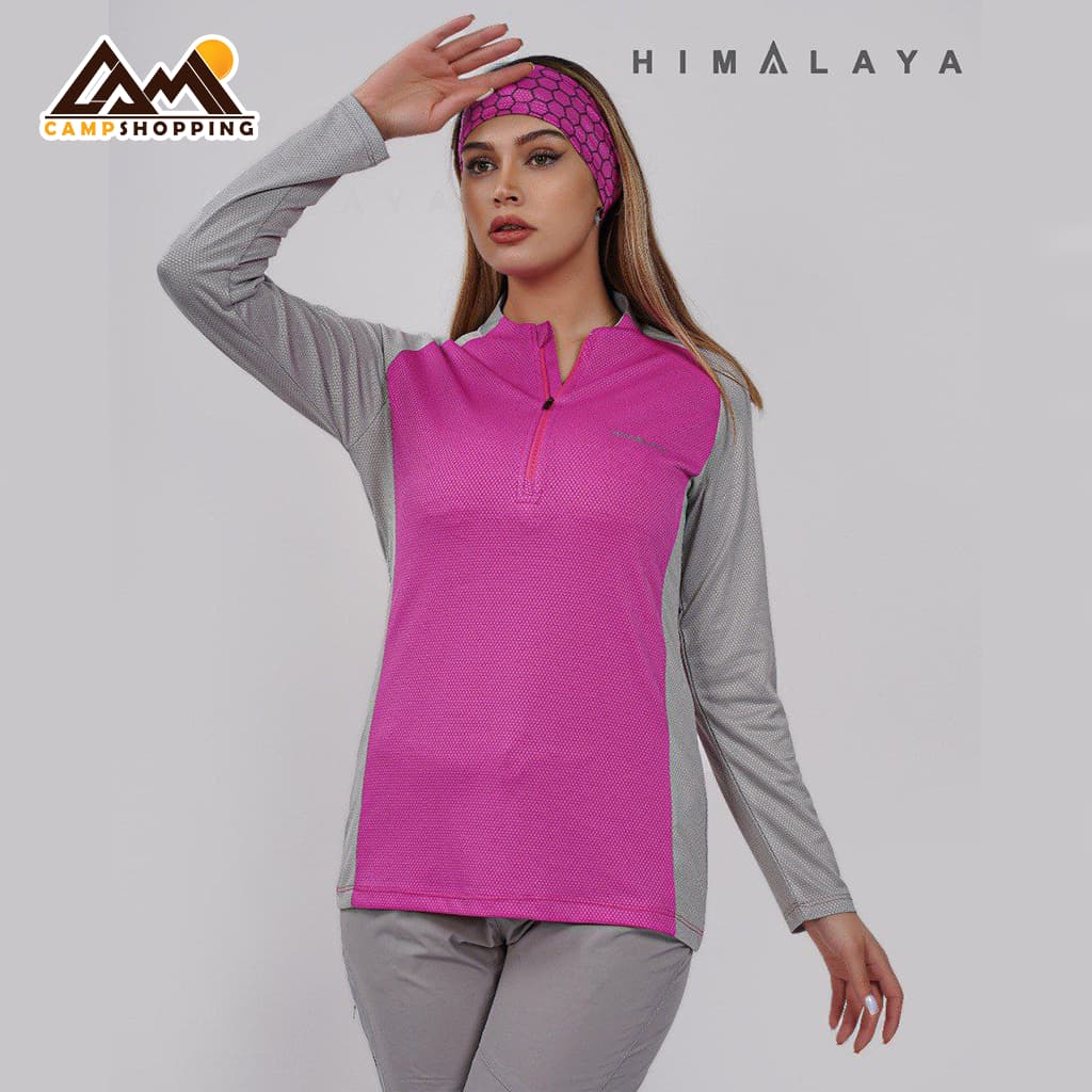 بلوز نیم زیپ زنانه هیمالیا کد 75310