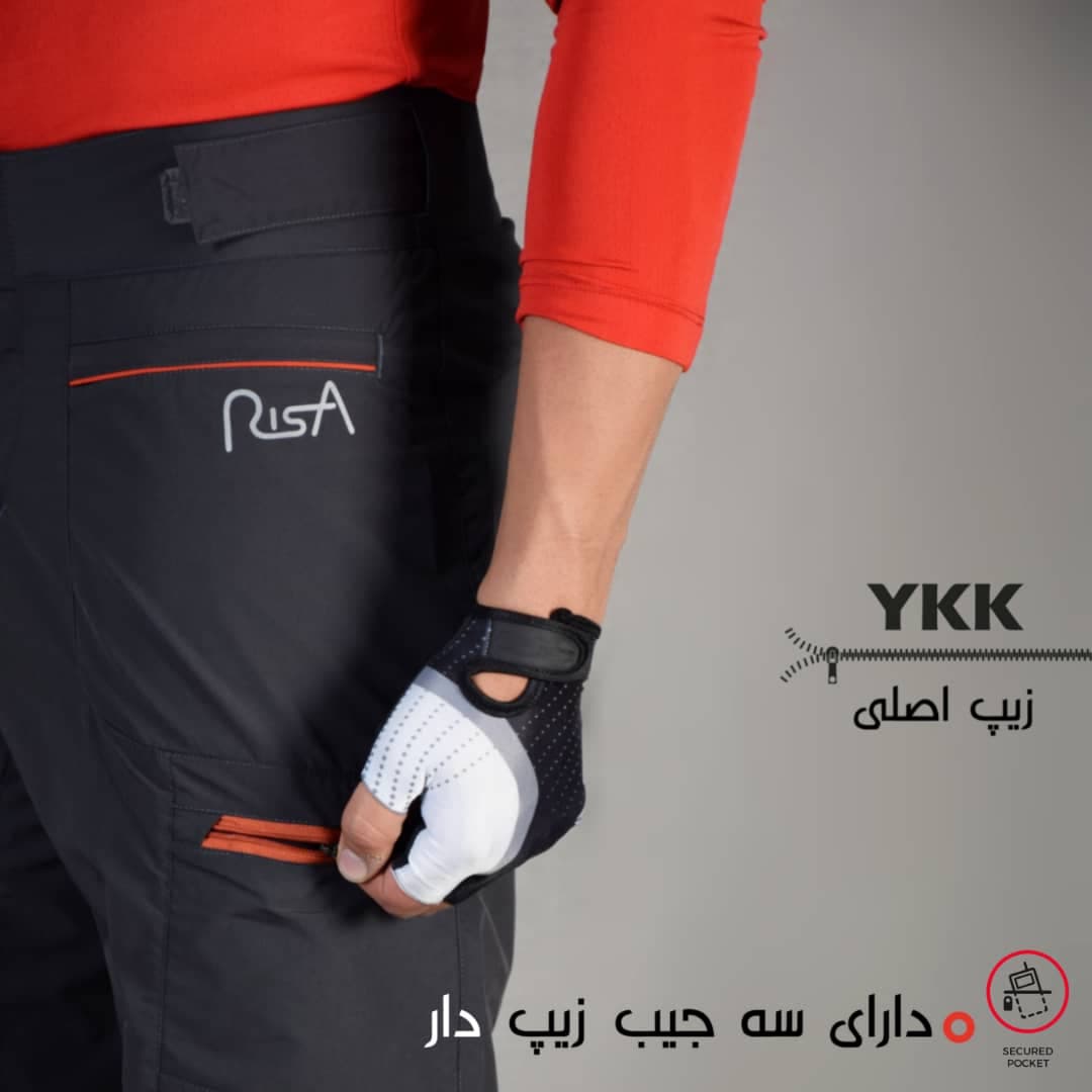 شلوارک دوچرخه سواری تن ریسا کد 1302 — تصویر ۳