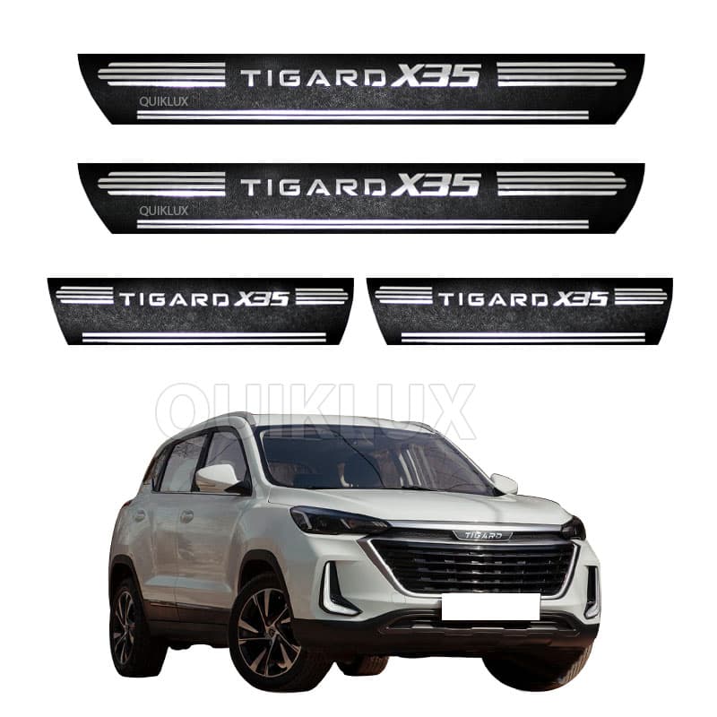 برچسب پارکابی طرح چرمی مدل ونوس نوشته تیگارد ایکس 35 – TIGARD X 35