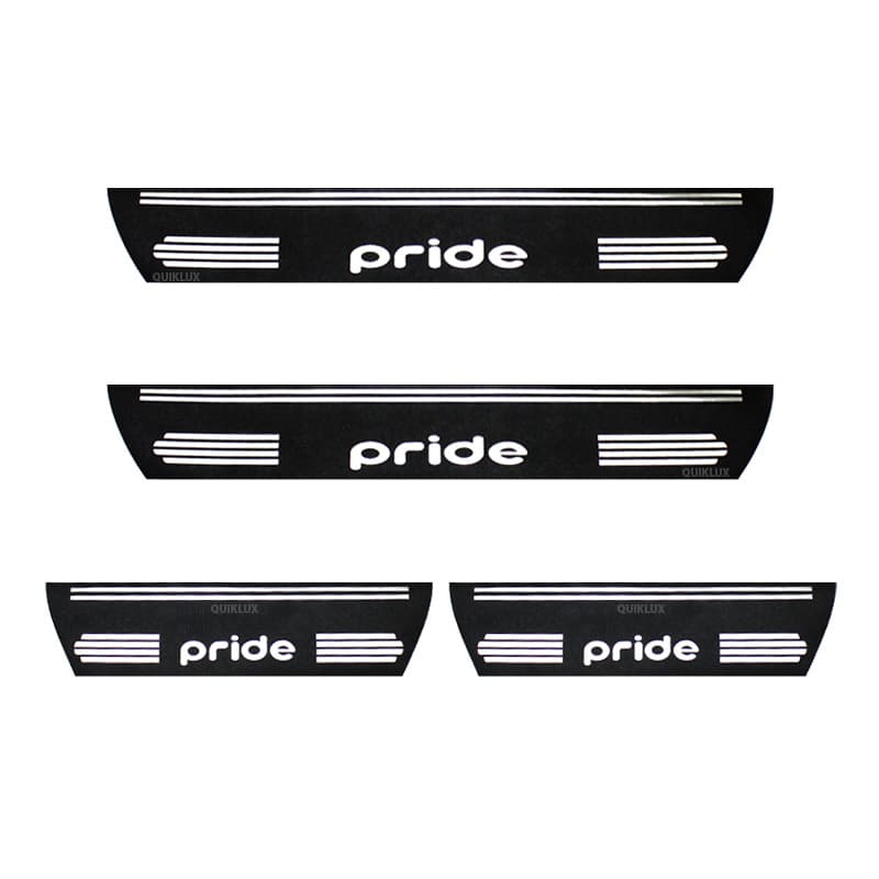برچسب پارکابی طرح چرمی مدل ونوس نوشته پراید Pride — تصویر ۲