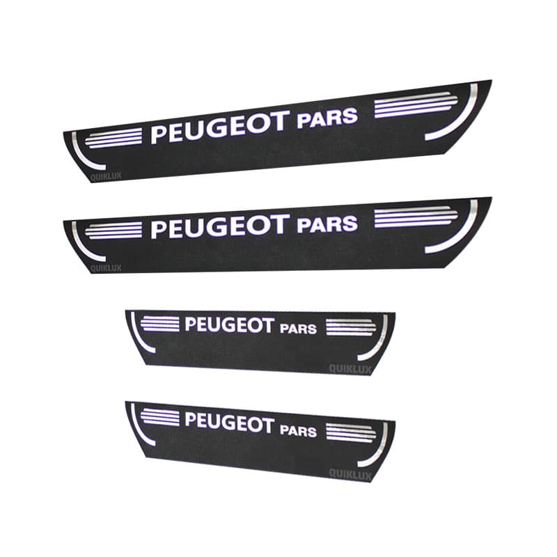 برچسب پارکابی طرح چرمی مدل ونوس نوشته پژو پارس – peugeot pars — تصویر ۳