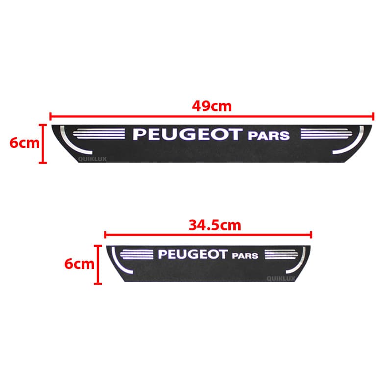برچسب پارکابی طرح چرمی مدل ونوس نوشته پژو پارس – peugeot pars — تصویر ۴