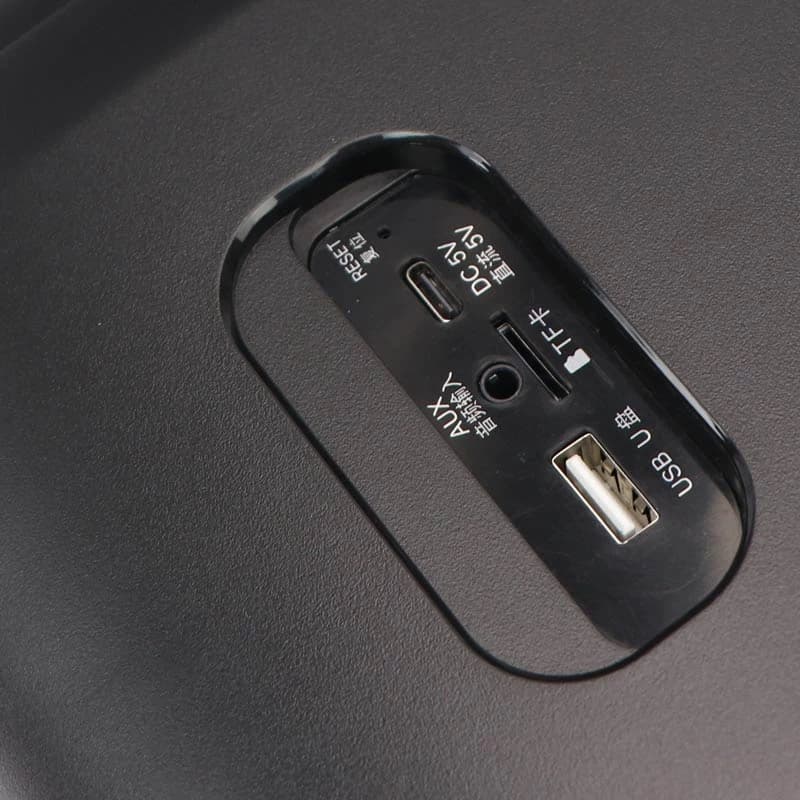 اسپیکر بلوتوثی قابل حمل دبلیو-کینگ مدل W-KING T9 — تصویر ۵