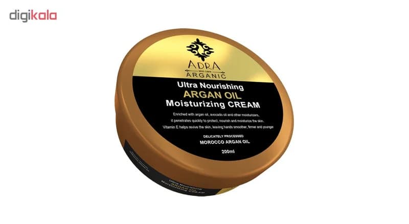 کرم مرطوب کننده آدرا مدل Argan Oli حجم 200 میلی لیتر — تصویر ۳