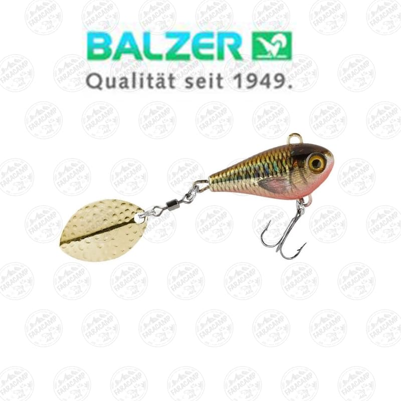 طعمه ماهیگیری ماهی مصنوعی قزلی بالزر Balzer Spin Buddy rotfeder