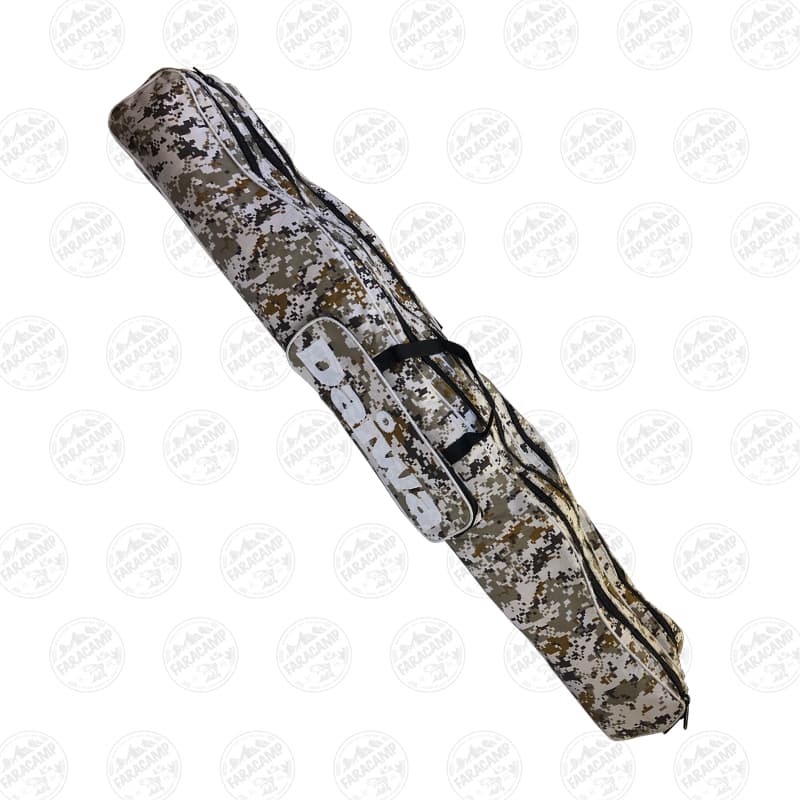 کیف لنسر ماهیگیری سه زیپ دایوا ۱۲۰ سانتی طرح استتار خاکی