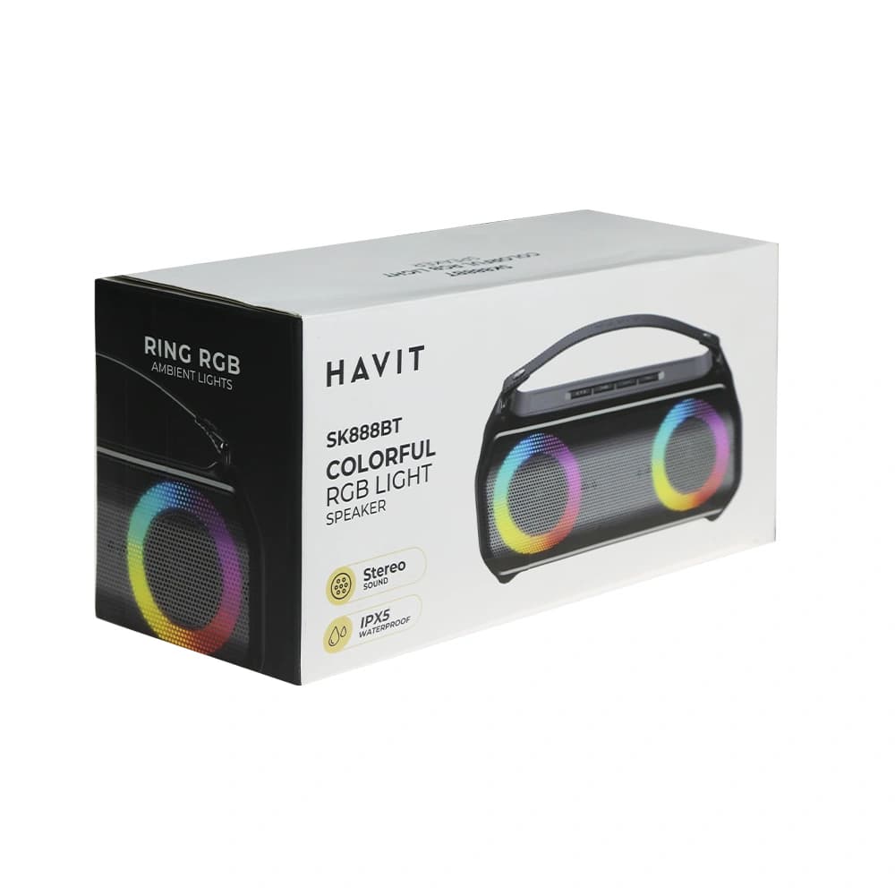 اسپیکرشارژی HAVIT SK 888BT — تصویر ۲