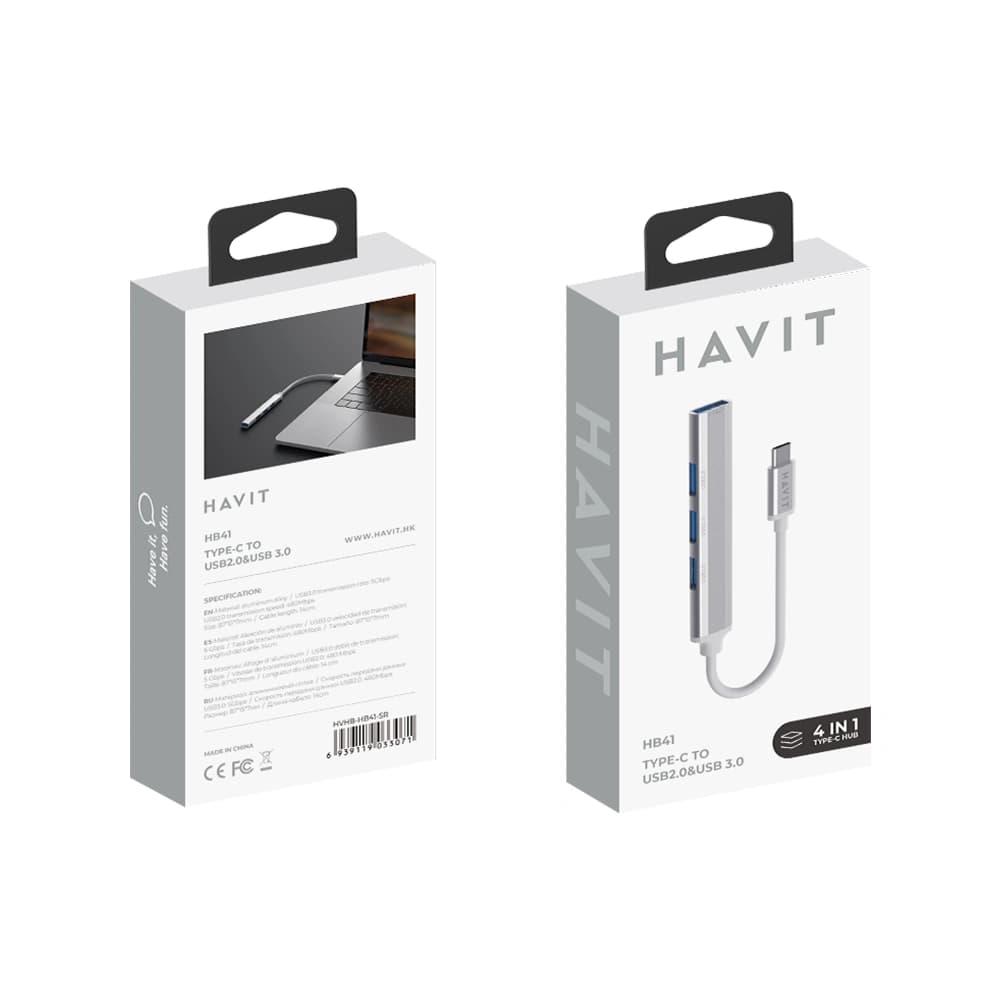 هاب 4 پورت HAVIT HB41 — تصویر ۲