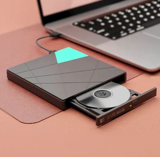 رایتر اکسترنال HEATZ ZY13 USB3 DVD-RW 2IN1 — تصویر ۳