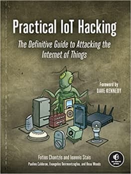 جلد معمولی سیاه و سفید_کتاب Practical IoT Hacking: The Definitive Guide to Attacking the Internet of Things