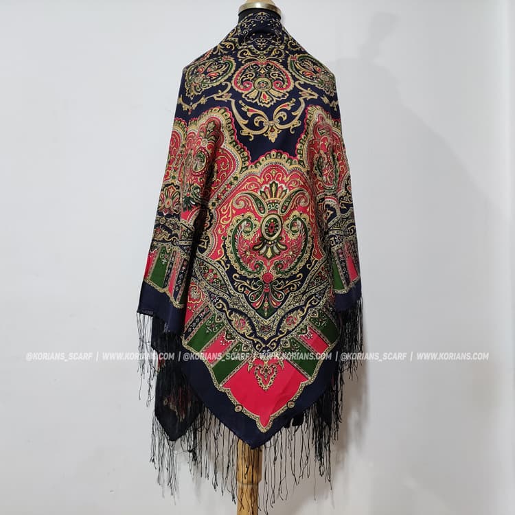 روسری نخ ترک کد rt12528