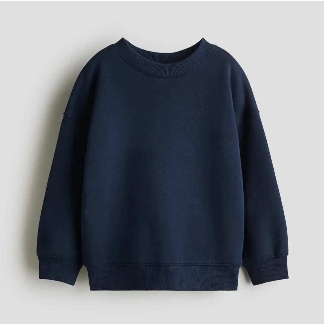 دورس بچگانه H&M وارداتی سرمه‌ای و مشکی | ۴ تا ۱۶ سال — تصویر ۴