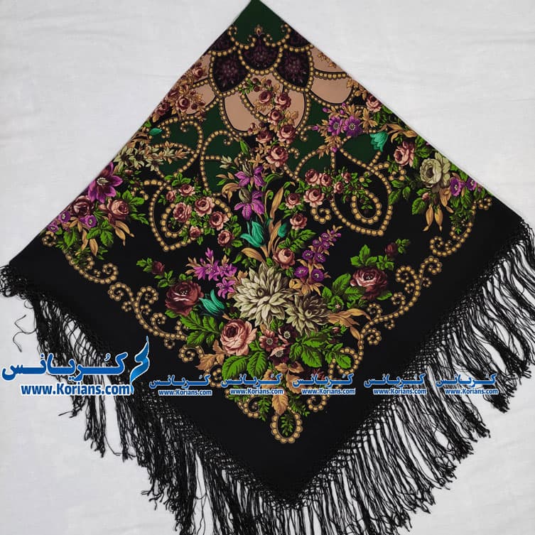 روسری پشمی کد Rw8843 — تصویر ۲