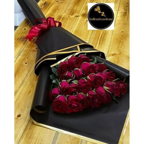 دسته گل رز برای روز مرد برای رئیس 5953