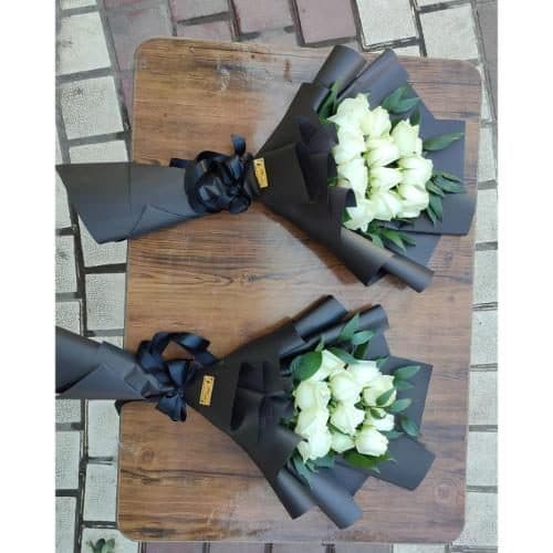 دسته گل رز برای روز مرد برای استاد 5950
