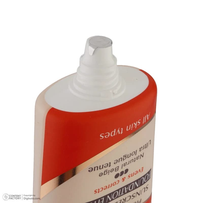 کرم ضد آفتاب رنگی الارو SPF25 سری Foundation Effect مدل Natural Beige مناسب انواع پوست تحت لیسانس حجم 40 میلی لیتر — تصویر ۳