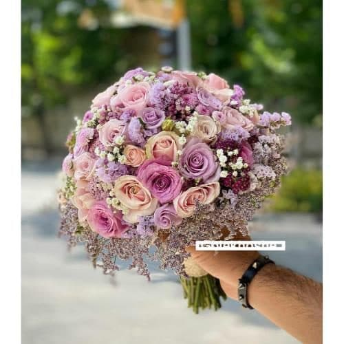 جدید ترین دسته گل عروس رز 5794