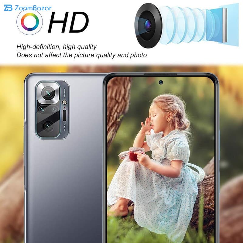 محافظ لنز دوربین اپیکوی مدل 3D-Clear مناسب برای گوشی موبایل شیائومی Redmi Note 10 Pro — تصویر ۶