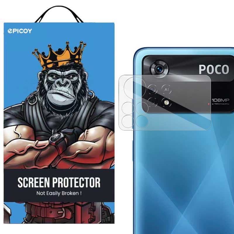 محافظ لنز دوربین اپیکوی مدل 3D-Clear مناسب برای گوشی موبایل شیائومی Poco X4 Pro 5G