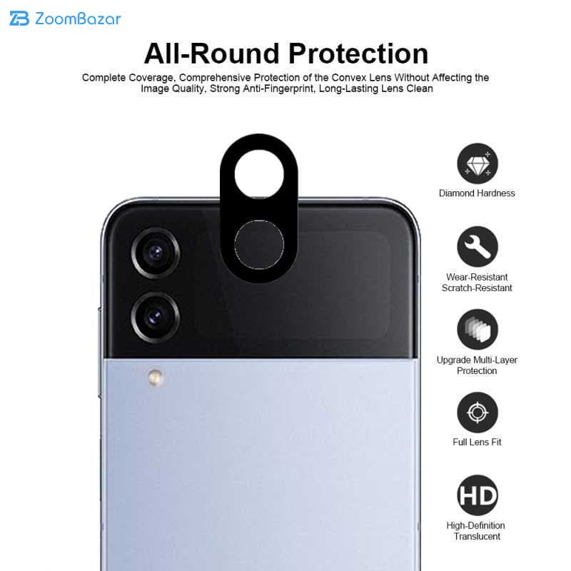 محافظ لنز دوربین اپیکوی مدل 3D-Power مناسب برای گوشی موبایل سامسونگ Galaxy Z Flip 4 — تصویر ۴