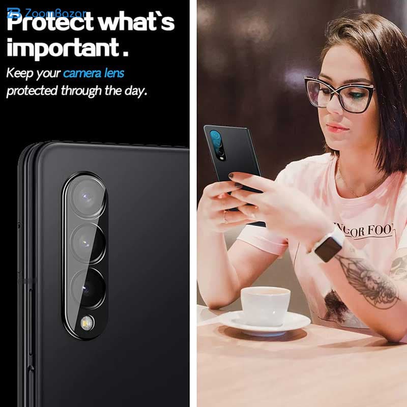 محافظ لنز دوربین اپیکوی مدل 3D-Power مناسب برای گوشی موبایل سامسونگ Galaxy Z Fold 4 — تصویر ۶