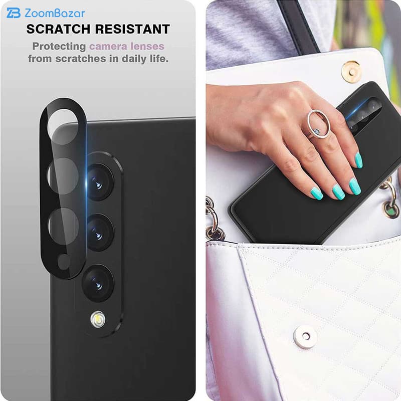 محافظ لنز دوربین اپیکوی مدل 3D-Power مناسب برای گوشی موبایل سامسونگ Galaxy Z Fold 4 — تصویر ۳