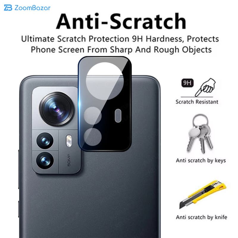 محافظ لنز دوربین اپیکوی مدل 3D Lenz مناسب برای گوشی موبایل شیائومی Mi 12 Pro / 12 Pro — تصویر ۲