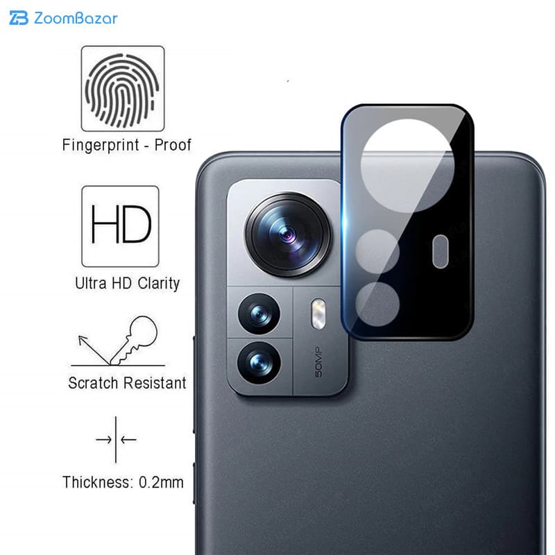 محافظ لنز دوربین اپیکوی مدل 3D Lenz مناسب برای گوشی موبایل شیائومی Mi 12 Pro / 12 Pro — تصویر ۳