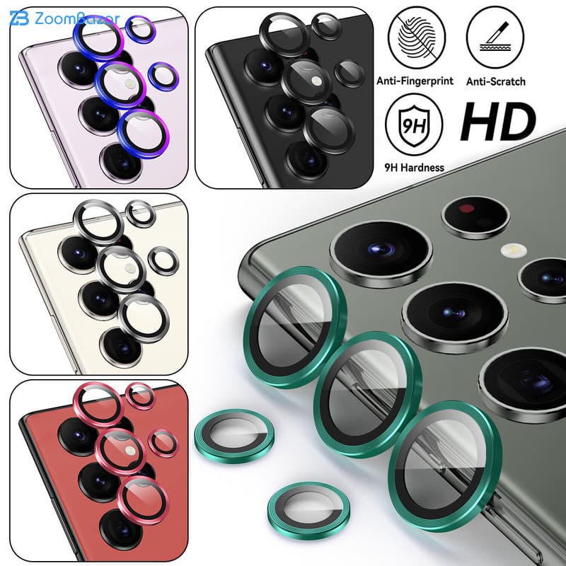 محافظ لنز دوربین اپیکوی مدل HD-ColorLens مناسب برای گوشی موبایل سامسونگ Galaxy S24 Ultra — تصویر ۴