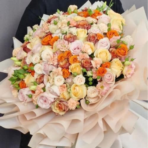 دسته گل رز 5679
