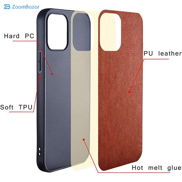 قاب اپیکوی مدل Sport-Leather مناسب برای گوشی موبایل شیائومی Poco F4 5G / Redmi K40s / Redmi K50 / K50 Pro — تصویر ۵
