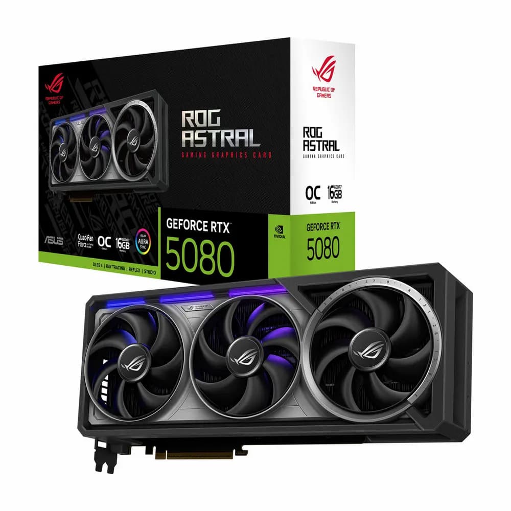 کارت گرافیک ایسوس مدل ROG Astral RTX 5080 O16G
