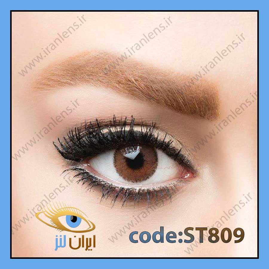 لنز رنگی دیپ هیزل فصلی کد ST809