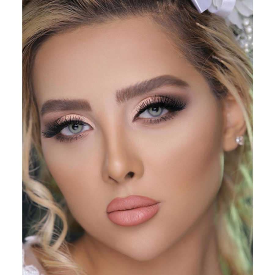 لنز طبی رنگی گری سالانه — تصویر ۵