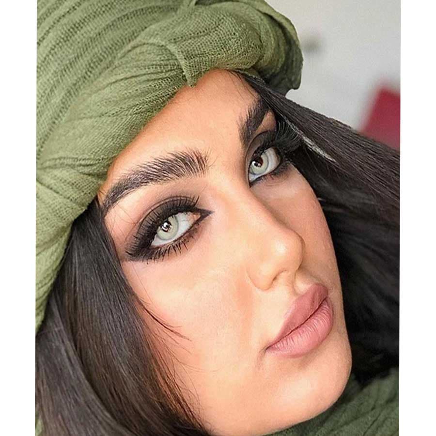 لنز طبی رنگی گری سالانه — تصویر ۶