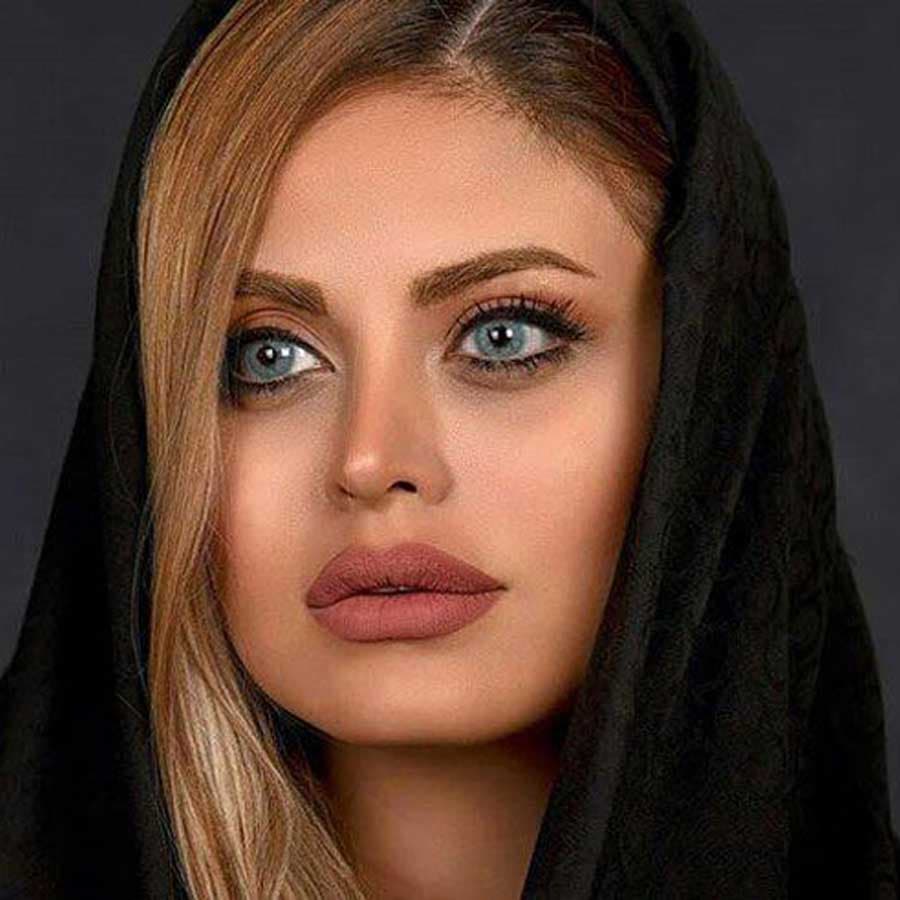 لنز رنگی آکوا بلو فرشتن فصلی کد F503 — تصویر ۴