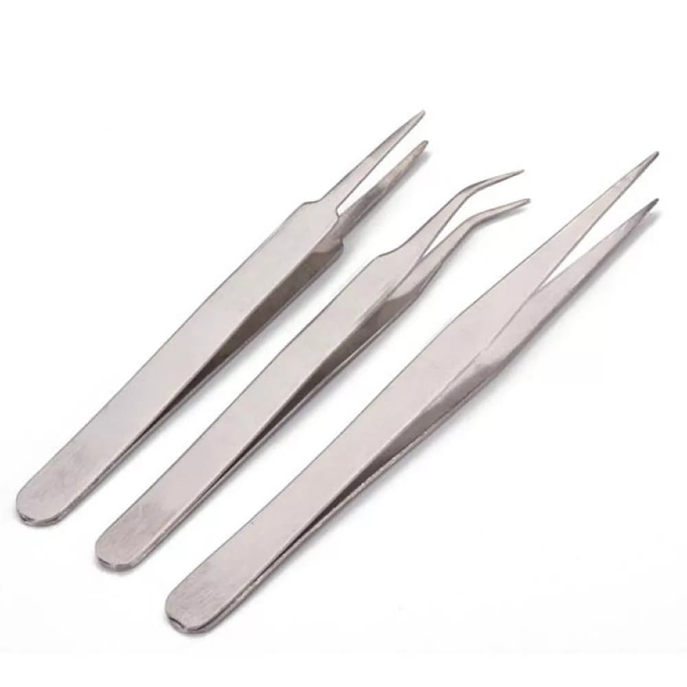 انبر پنس مدل TWEEZERS TS_9803 مجموعه 3 عددی — تصویر ۳