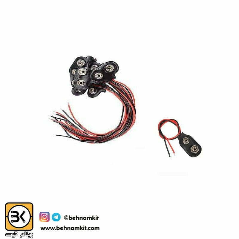 سر باتری کتابی 9 ولت درجه یک