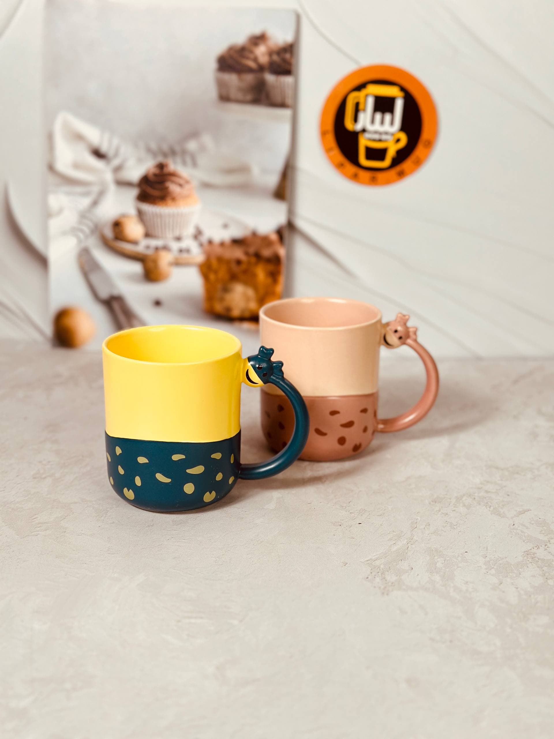 ماگ عروسکی طرح زرافه کد 3468 — تصویر ۴
