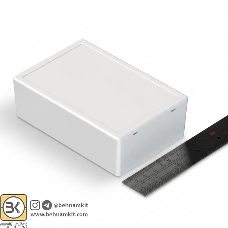جعبه دو تكه فشاری L63*W44*H33mm سفید — تصویر ۲