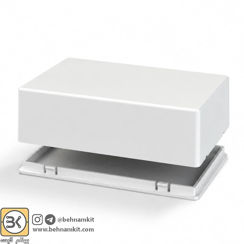جعبه دو تكه فشاری L63*W44*H33mm سفید