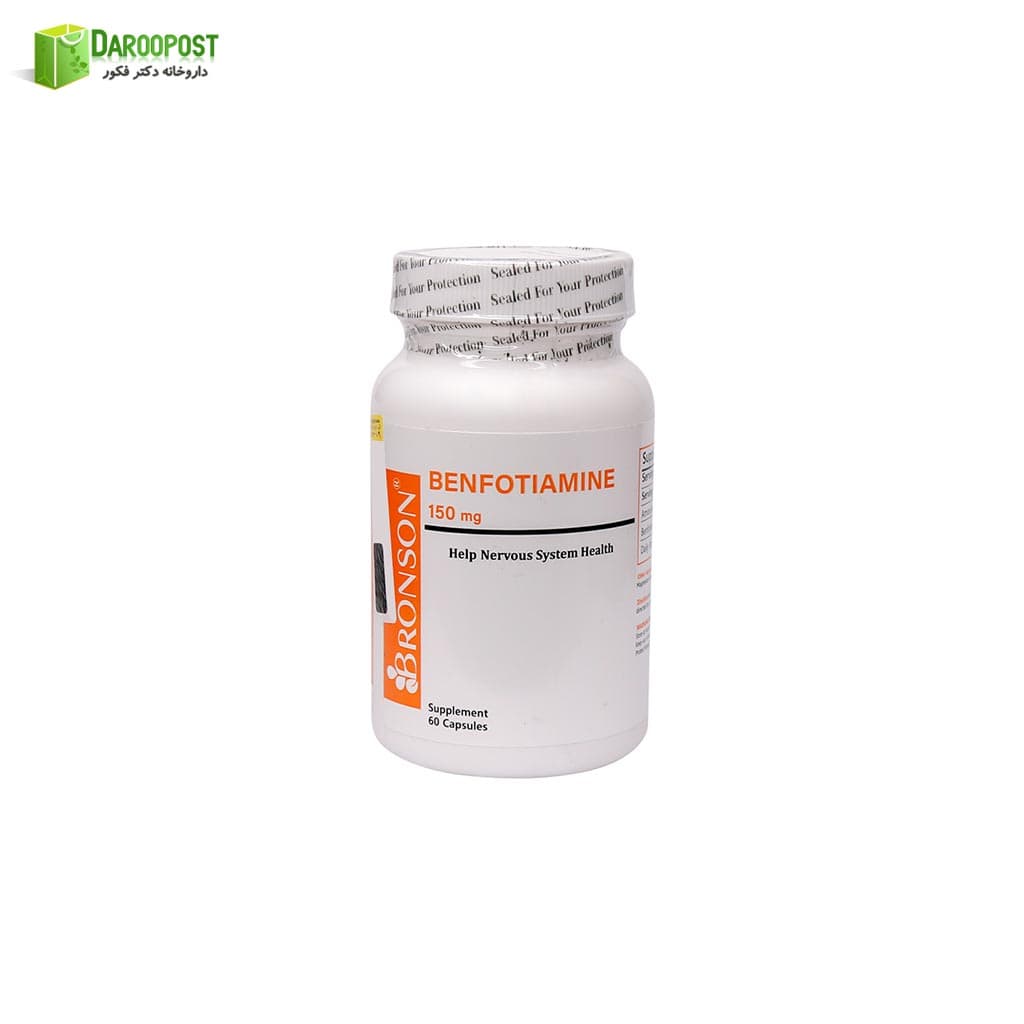 کپسول بنفوتیامین 60 عددی برونسون | Bronson Benfotiamine 60 caps