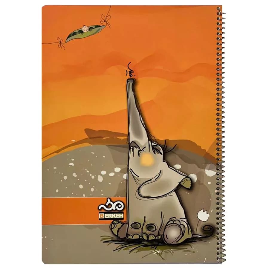دفتر نقاشی 40 برگ برکه مدل فیلی کد 1103