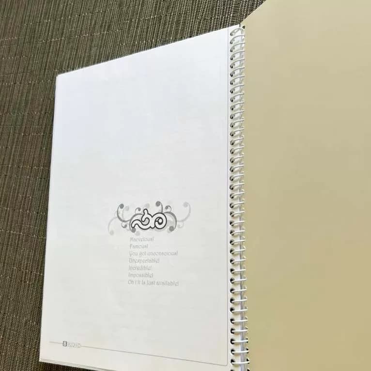 دفتر مشق 40 برگ برکه کد 6302 — تصویر ۳